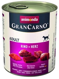 ANIMONDA Grancarno Adult Dog z sercami 800g