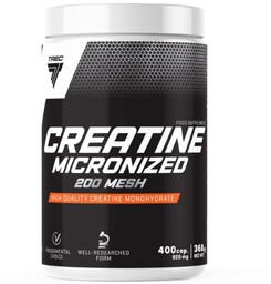 Trec, Creatine Micronized 200 Mesh, 400 kaps.