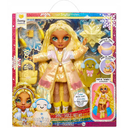 Rainbow High Winter Wonderland Doll- Sunny (Yellow)