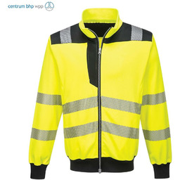 PW370 - Bluza ostrzegawcza PW3 - żółty-czarny 3XL