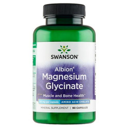 SWANSON Albion Chelated Magnesium 133mg, 90 kapsułek