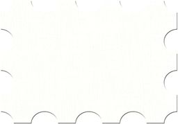 Bazzill Basics Paper Biały stempel