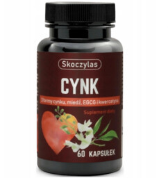 Skoczylas Cynk 3 formy, miedź, EGCG i kwercetyna