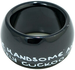 Biżuteria DEMARIA DM6TMA003-N14. Pierścionek, Kolor czarny. Kobieta.