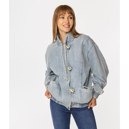 Kurtka jeansowa oversize AMELIA 1119 BRUSHED USED-L