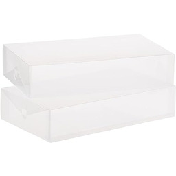 Whitmor 6362 2691 4 przezroczyste pudełko na buty,