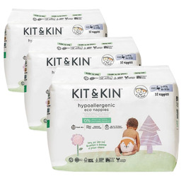 Pieluszki Dla Dzieci hipoalergiczne Kit&Kin Rozmiar 4 (9-14