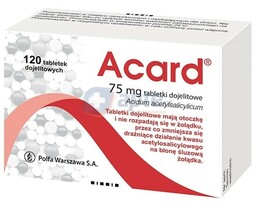 Acard 75mg x120 tabletek