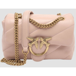 PINKO Różowa kopertówka damska Love Puff Mini CL