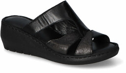 Klapki Arturo 618 Czarne lico