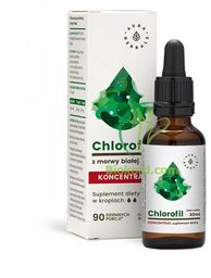 Chlorofil z Morwy Białej, Koncentrat, Aura Herbals, 30ml