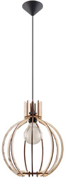 Lampa wisząca ARANCIA naturalne drewno SL.0391 - Sollux