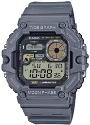 ZEGAREK MĘSKI CASIO Digital Moonphase WS-1700H-8AV + BOX