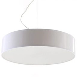 Lampa wisząca ARENA 45 biała SL.0120 - Sollux