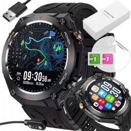 SMARTWATCH GPS RUBICON POLSKIE MENU ROZMOWY SPORT SMART