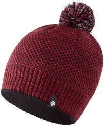 RONHILL Czapka do biegania BOBBLE HAT bordowa