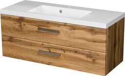 Szafka łazienkowa dąb naturalny 100 cm FOKUS NEW