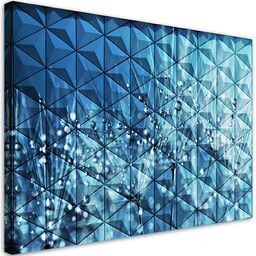 Obraz na płótnie, Dmuchawiec w kroplach rosy 60x40