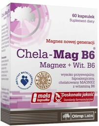Olimp Chela-Mag B6, 60 kapsułek