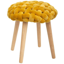 Atmosphera Taboret COSY z siedziskiem w kratkę, 43