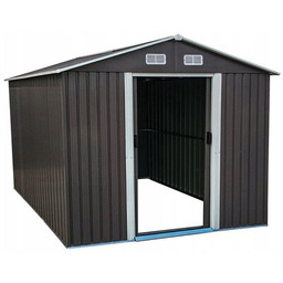 MIRPOL Domek narzędziowy MIR0608 Szary 257 x 205