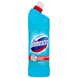 Domestos Przedłużona Moc Płyn do WC oczyszczająco-dezynfekujący Atlantic