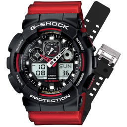 G-SHOCK SET GA-100-1A4ER + PASEK 10395226