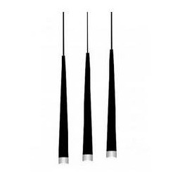 AZzardo Lampa wisząca Stylo 3 AZ0118 czarna oprawa