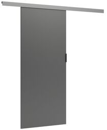 Drzwi przesuwne, lewe, prawe, greg, 86x205 cm, antracyt