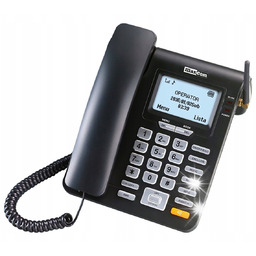 Telefon przewodowy MAXCOM Comfort MM28D Stacjonarny na kartę