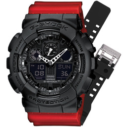 G-SHOCK SET GA-100-1A1ER + PASEK 10395226