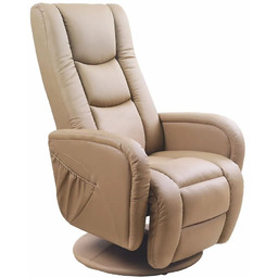 Edinos Beżowy obrotowy fotel masujący do salonu H7-S45