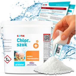 Chlor Szok do Basenu Jacuzzi Spa Chlor Szok