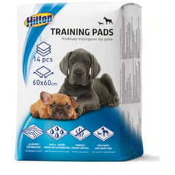 HILTON Podkłady chłonne dla psa 60x60cm 14szt. maty