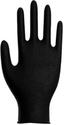 Rękawice nitrylowe bezpudrowe Abena (100 szt.) - czarny