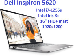 DELL Inspiron 5620 i7-1255u 16GB 1TB SSD 16"