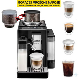 DELONGHI Ekspres Rivelia EXAM 440.55.B Kawa mrożona (2