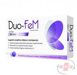 Duo-Fem x56 tabletek (28 tabletek na dzień +