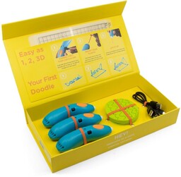 3Doodler Start, zestaw edukacyjny, 12 długopisów z akcesoriami