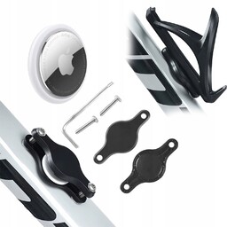 Zestaw Zabezpieczenie Roweru 3w1 Etui Ze Skrytką AirTag