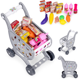 DLA DZIECI WÓZEK SKLEPOWY Z AKCESORIAMI