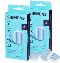 2x Odkamieniacz Tabletki do ekspresu Siemens EQ6 Plus