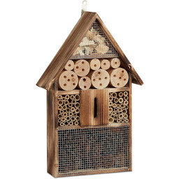 Relaxdays Relaxdays Domek dla Owadów, Brązowy, 9.5 x