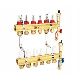 Rozdzielacz 6 Obwodów Ogrzewania Podłogowego Do Podłogówki