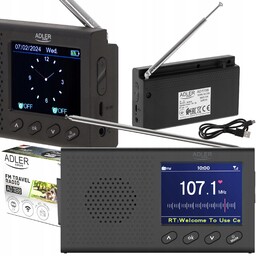 Radio kuchenne radio budowlane przenośne Fm na baterie