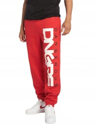 Spodnie dresowe Dangerous Classic czerwone S
