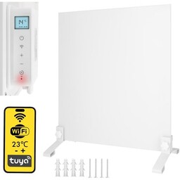 MISSION AIR Grzejnik na podczerwień Milano Biały Wi