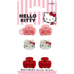 HELLO KITTY - Zestaw 6 mini spinek