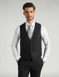 kamizelka rosolini slim fit granatowy