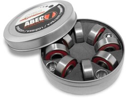ŁOŻYSKA (8 szt) OPAK. METAL ABEC-7 RS RED